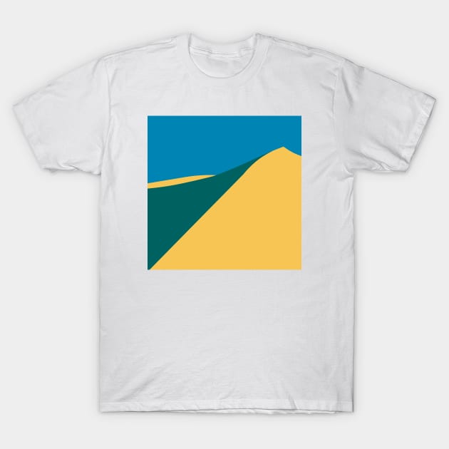 minimalist sand dune T-Shirt by pholange